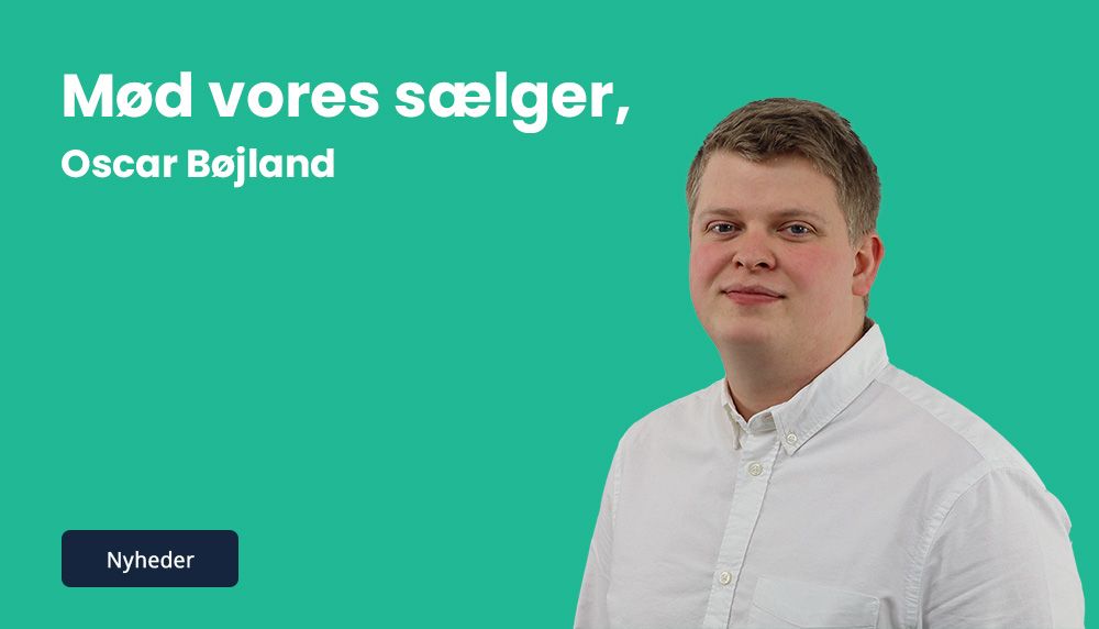 Meet our salesperson - Oscar Bøjland - Collectia